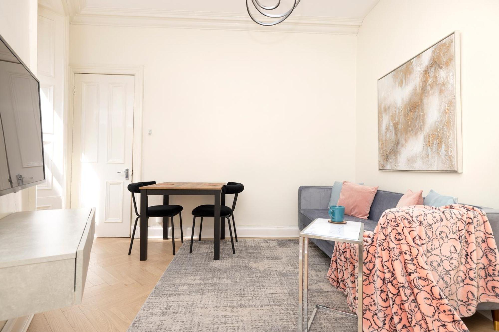 爱丁堡Joivy Modern Flat In City Centre - For Up To 3 Guests公寓 外观 照片